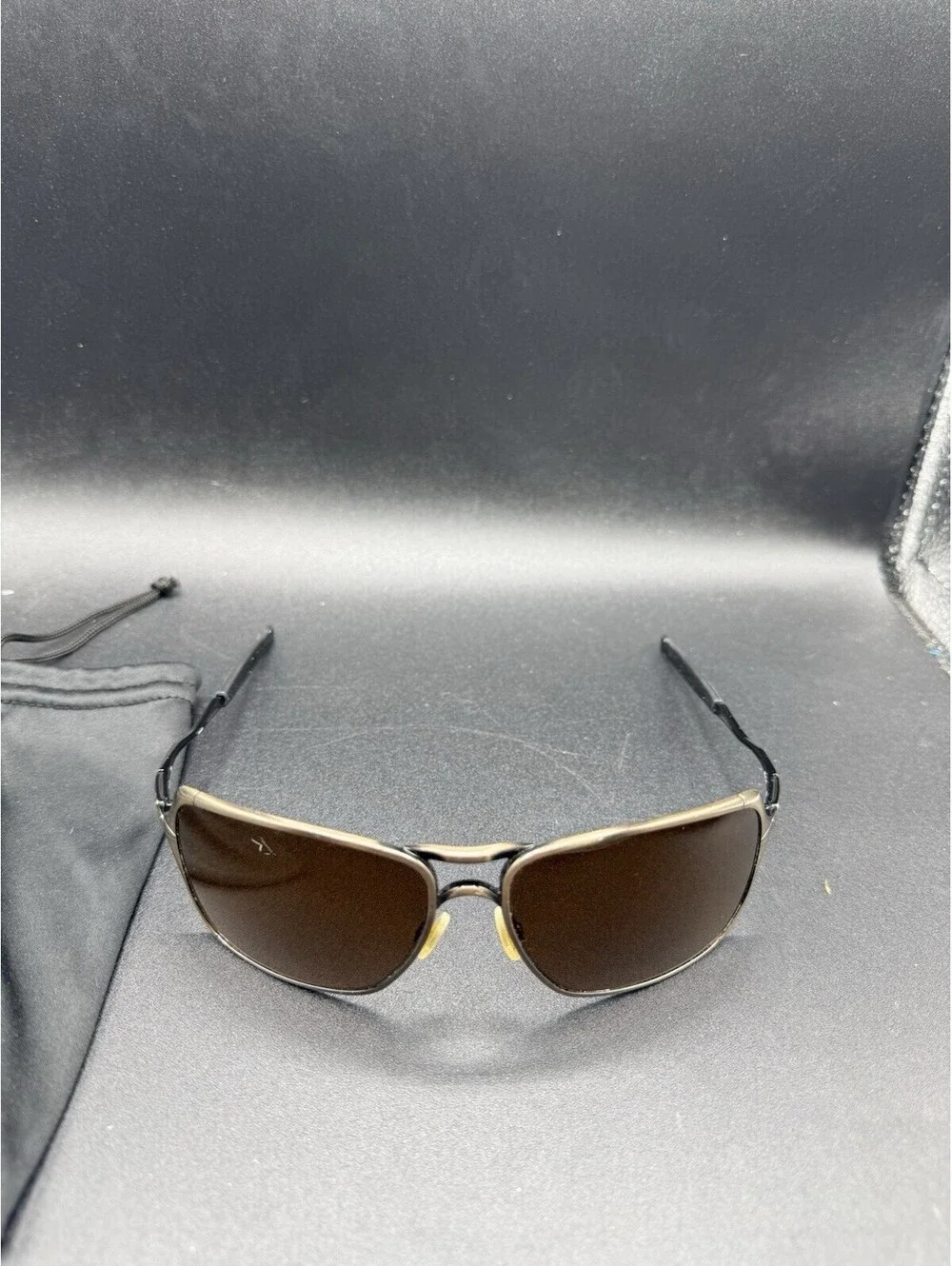 Oakley Inmate Brushed Dark Chrome/Matte Black/Dark Bronze 05-633